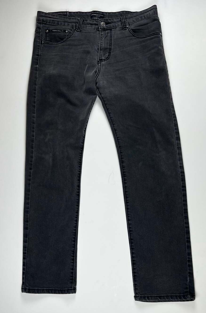 Giorgio Armani Le Collezioni Men's Slim Fit Gray Denim Jeans Size 30x32